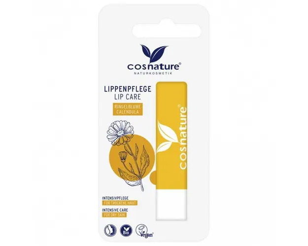 Balsam de buze cu galbenele, eco-bio, 4.8 g, Cosnature