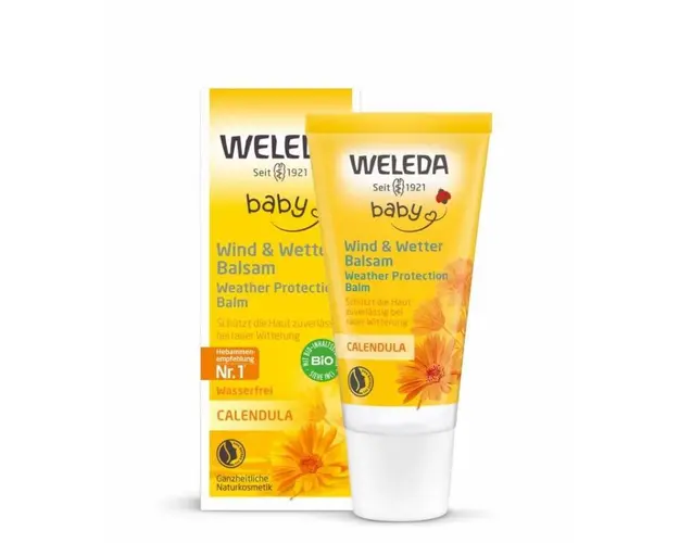 Balsam de protectie impotriva vantului si frigului, Baby 30ml - Weleda
