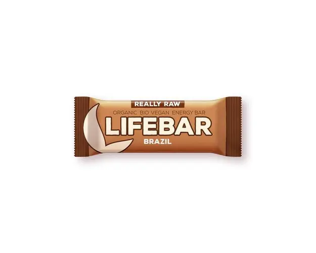 Baton cu nuci braziliene raw eco-bio 40g - Lifebar