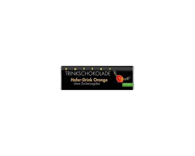 Baton de ciocolata calda cu ovaz si portocale, eco-bio, 22 g, Zotter