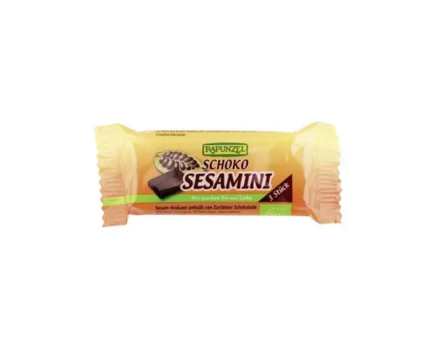Baton de susan cu ciocolata, eco-bio, 27g - Rapunzel