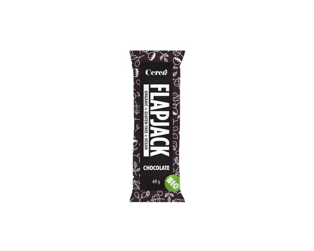 Baton Flapjack cu ciocolata, fara gluten, eco-bio, 60g - Cerea