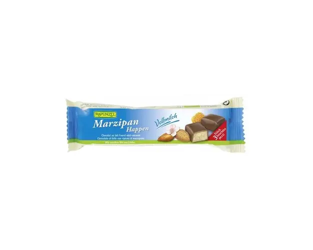 Baton martipan cu glazura din lapte integral, eco-bio, 50g - Rapunzel