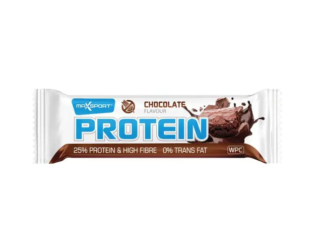 Baton proteic cu ciocolata, 60g MAX SPORT