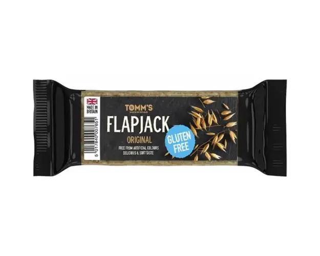 Baton proteic energizant Flapjack Original, fara gluten, 100 g Bombus