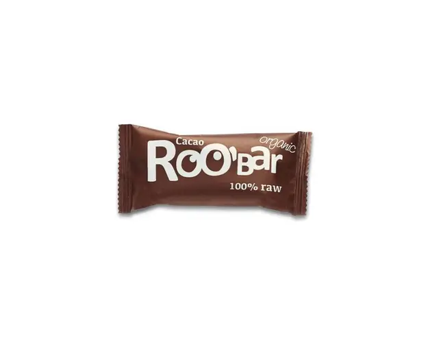 Baton raw bio cu cacao raw 50g ROO BAR