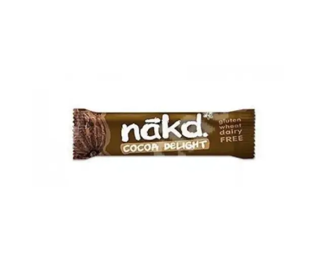 Baton Raw vegan cu cacao, fara gluten, 35g - Nakd
