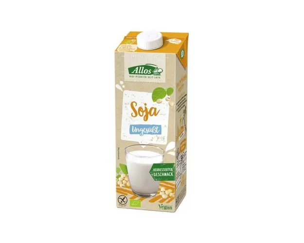 Bautura de soia, eco-bio, fara gluten, fara lactoza, 1l - Allos