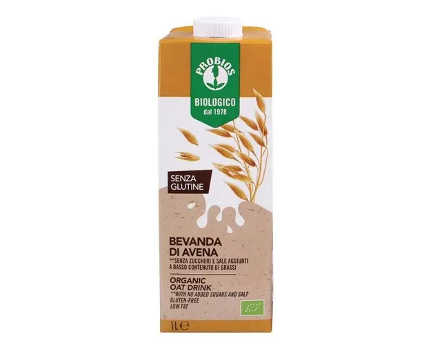 Bautura din ovaz, fara zahar, fara gluten, 1L - Probios