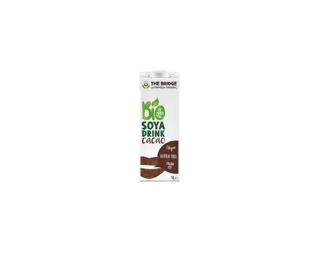 Bautura din Soia cu Cacao, Fara Gluten, Eco-Bio 1l - The Bridge