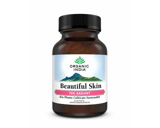 Beautiful Skin, Ten Radiant, 60cps - Organic India
