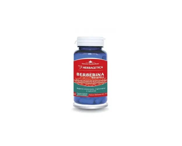 Berberina Bio-Activa, 60cps si 30cps - Herbagetica