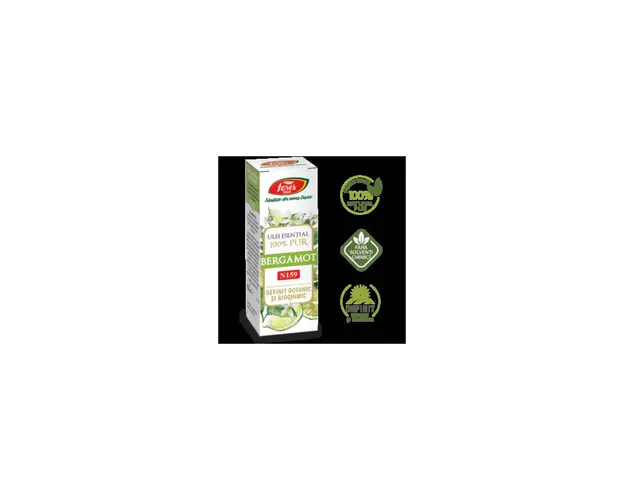 Bergamot, N 139, Ulei esential 100%, 10ml - Fares