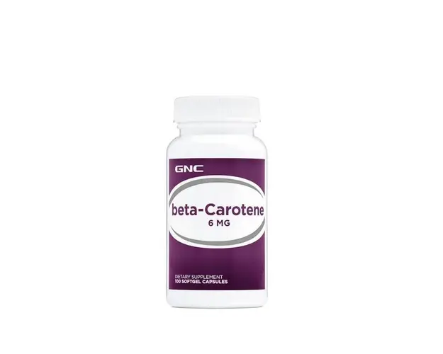Beta-caroten, 6mg, 100 Capsule - GNC
