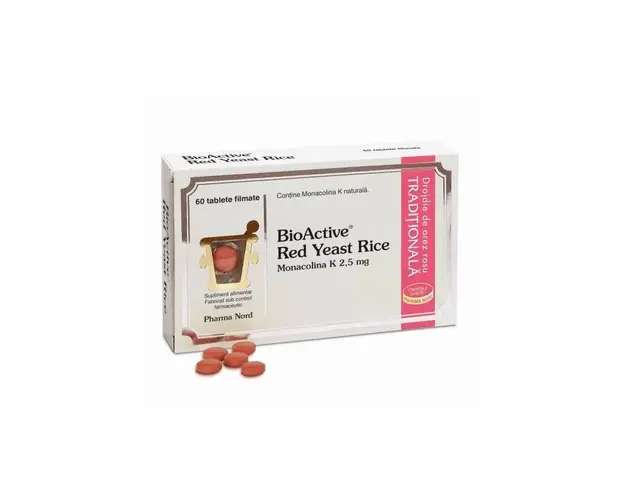 Bio Active Red Yeast Rice, 60tbs - Pharma Nord