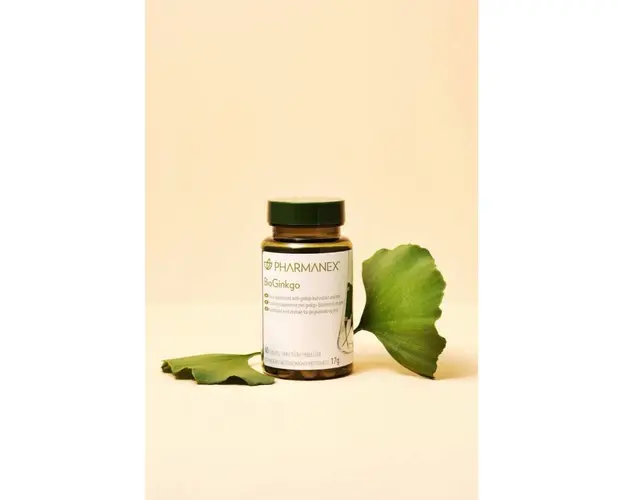BioGinkgo - Ginkgo Biloba si Fier bisglicinat, 60 tablete, Pharmanex