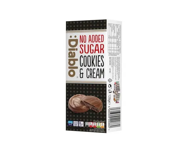Biscuiti bruni cu crema brownie, acoperiti cu ciocolata neagra, fara