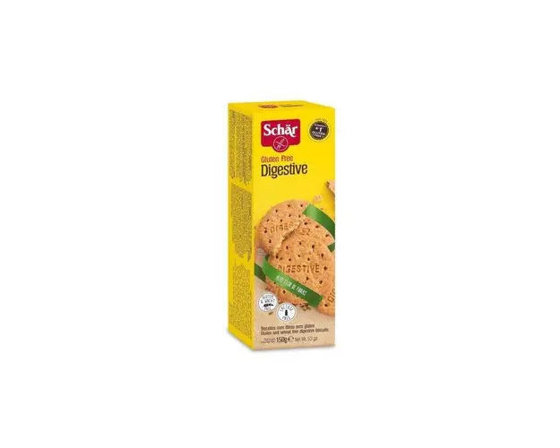 Biscuiti digestivi, Digestive, fara gluten, 150g - Dr. Schar