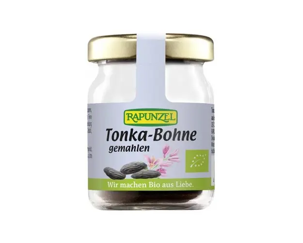 Boabe Tonka macinate, eco-bio, 10g - Rapunzel