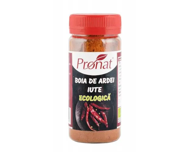 Boia de ardei iute - eco-bio 50g - Pet - Pronat
