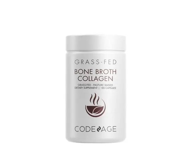 Bone Broth Collagen Peptides, Peptide Din Colagen De Tipul I, II si