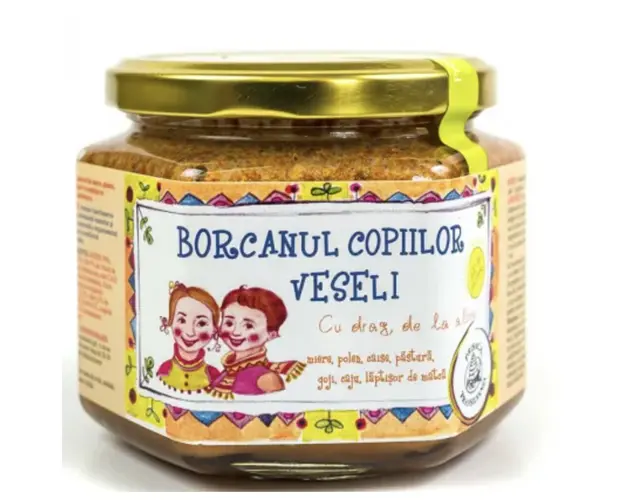 Borcanul copiilor veseli, 400g - Prisaca