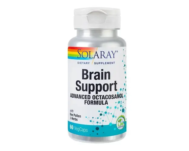 Brain Support 60 cps - Solaray - Secom