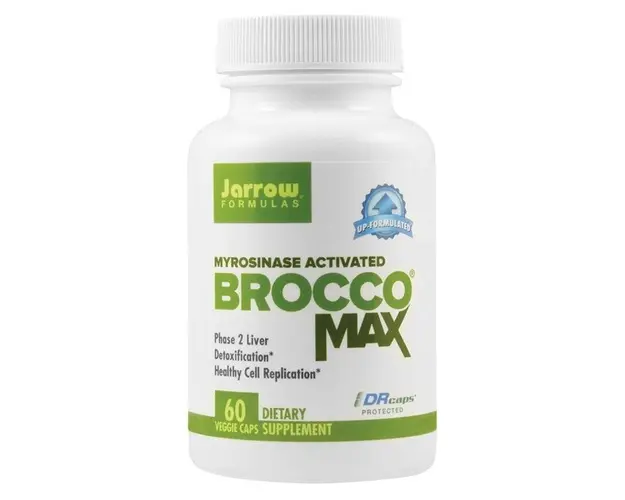 BroccoMax 385mg 60 caps veg DRcaps - Jarrow Formulas - Secom