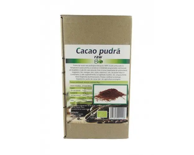 Cacao pudra RAW 200g, Deco Italia