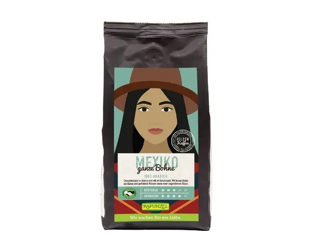 Cafea Arabica boabe Mexico Eco-Bio 250g - Rapunzel