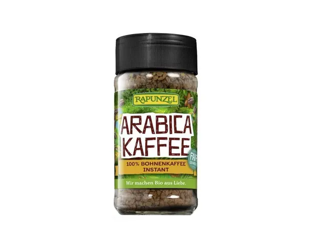 Cafea instant Arabica, eco-bio, 100g - Rapunzel