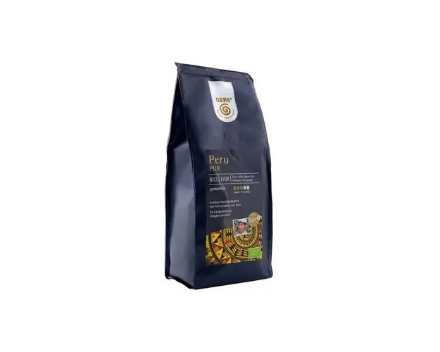Cafea macinata Peru pur, eco-bio, 250 g, Fairtrade - Gepa