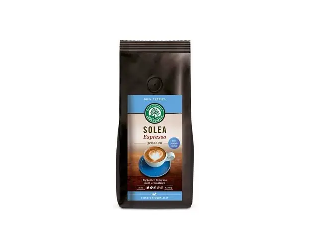Cafea macinata Solea Expresso decofeinizata - eco-bio 250g -