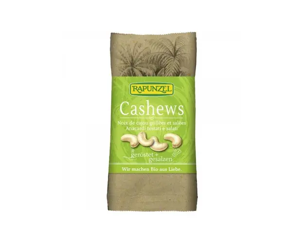 Caju prajit si sarat, eco-bio, 50g - Rapunzel