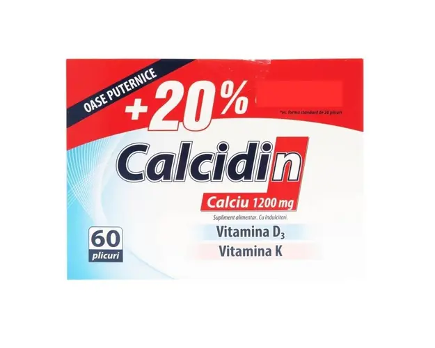 Calcidin, 60plicuri - Zdrovit