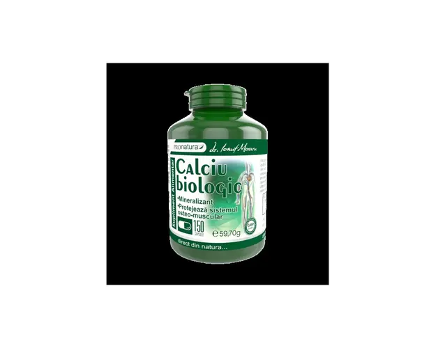 Calciu Biologic, 150 capsule, Medica - Pro Natura