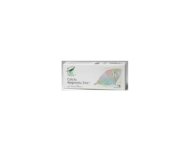 Calciu Magneziu si Zinc, 30cps si 150cps - MEDICA