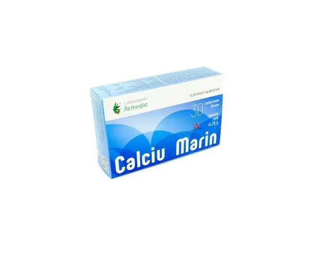 Calciu Marin, 30cpr - Remedia