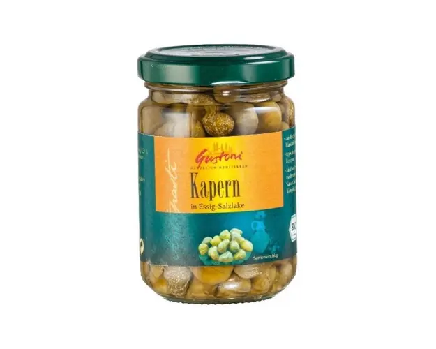 Capere in saramura, eco-bio, 140g - Gustoni