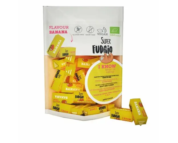 CARAMELE CU BANANE SI LAPTE DE COCOS ECO-BIO - 150g
