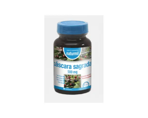 Cascara buckthorn - crusin, laxativ natural, 500mg, 90cpr - Naturmil