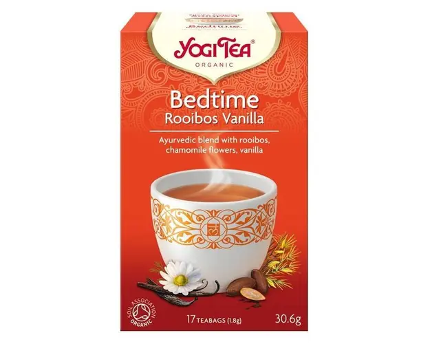 CEAI BEDTIME ROOIBOS VANILIE 17pl ECO-BIO - Yogi Tea