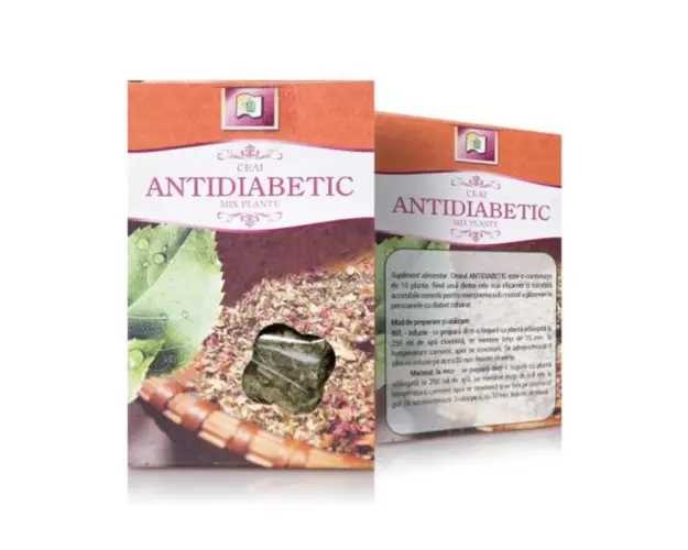 Ceai De Antidiabetic vrac, 50g - StefMar