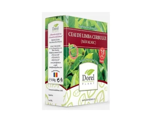 Ceai de Limba Cerbului (navalnic), 120g - DOREL PLANT