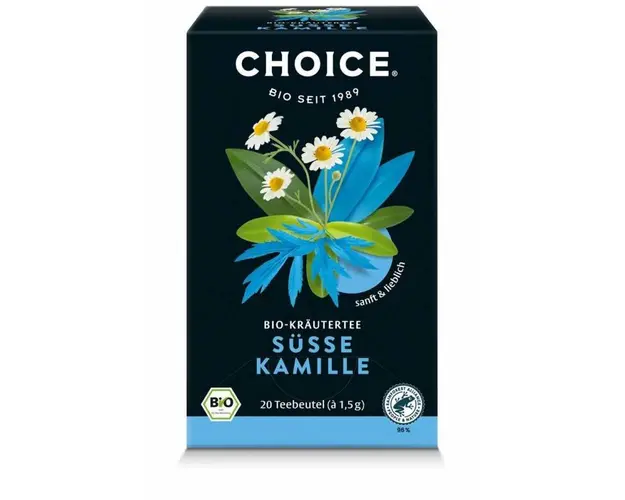 Ceai din plante, Musetel dulce, eco-bio, 20 buc, 30 g, Choice