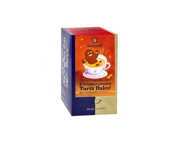 Ceai E Vremea Pentru Turta Dulce, 18plicuri - Sonnentor