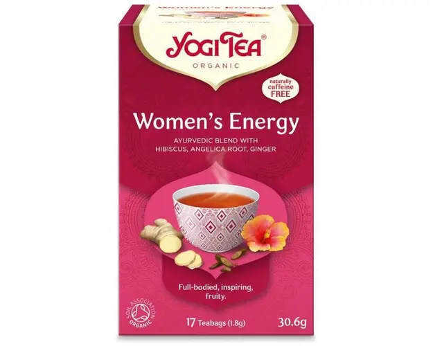 CEAI ENERGIE PENTRU FEMEI 17pl ECO-BIO - Yogi Tea