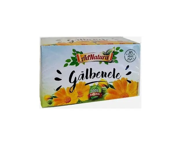 Ceai Galbenele - 20pl - ADNATURA