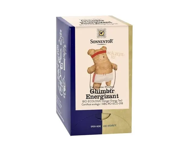CEAI GHIMBIR ENERGIZANT ECO-BIO, 18dz - SONNENTOR
