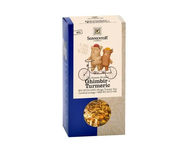 CEAI GHIMBIR TURMERIC ECO-BIO, 120g - SONNENTOR
